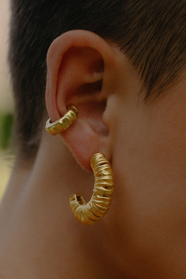 Arvino | Ancient Patina Ear Cuff ( Single Piece )