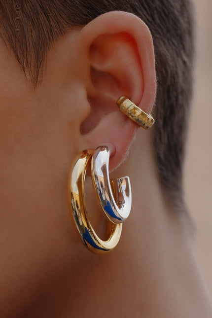 Arvino | Ancient Patina Ear Cuff ( Single Piece )