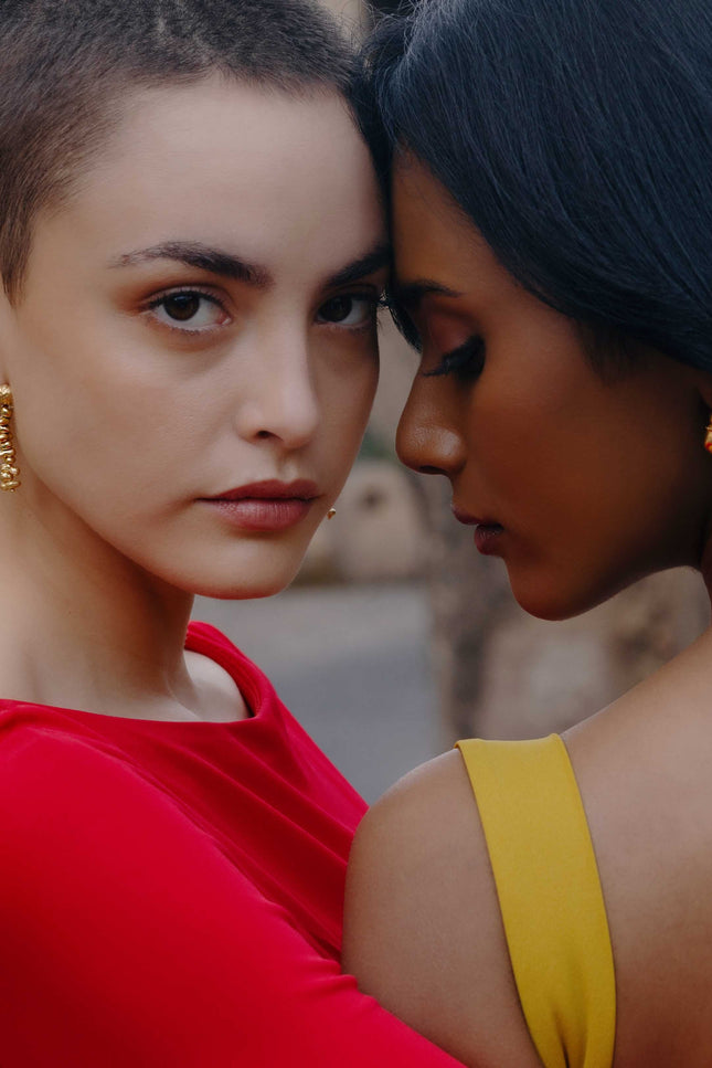 Arvino | Rhomboid Retro Shell Earrings