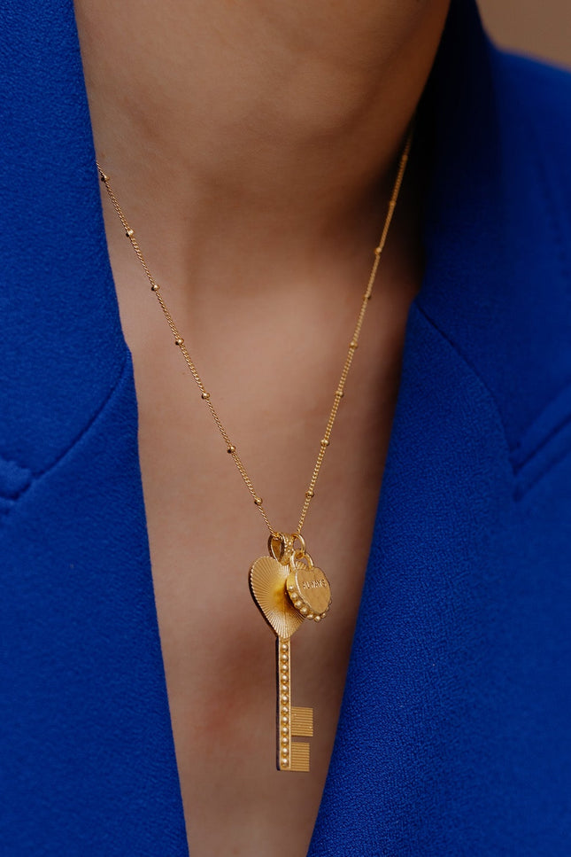 Arvino | Key to the Unraveled Engravable Necklace