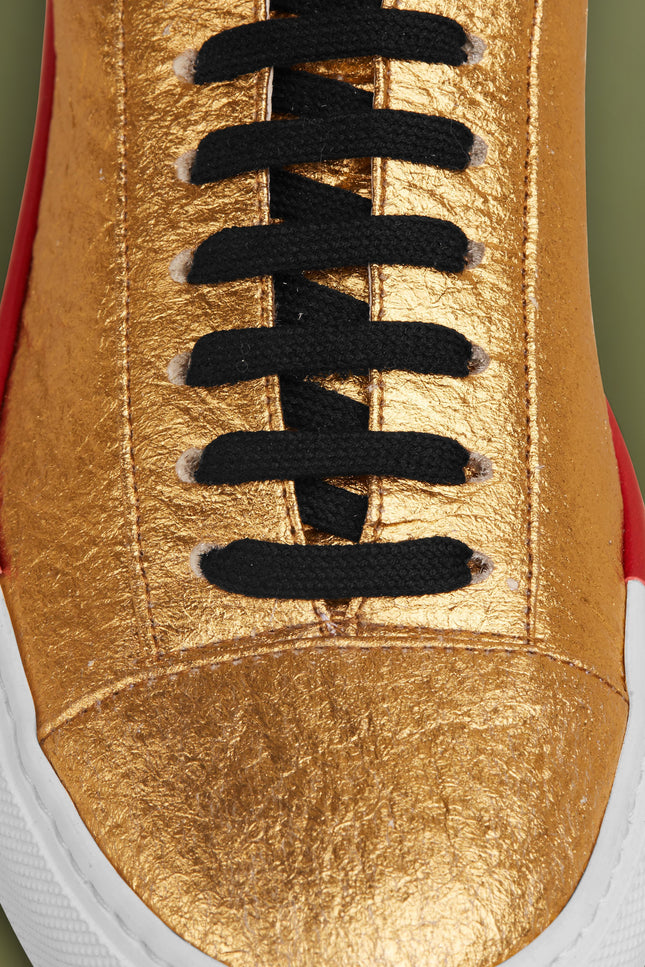 O2 Monde | Asha Sneakers gold