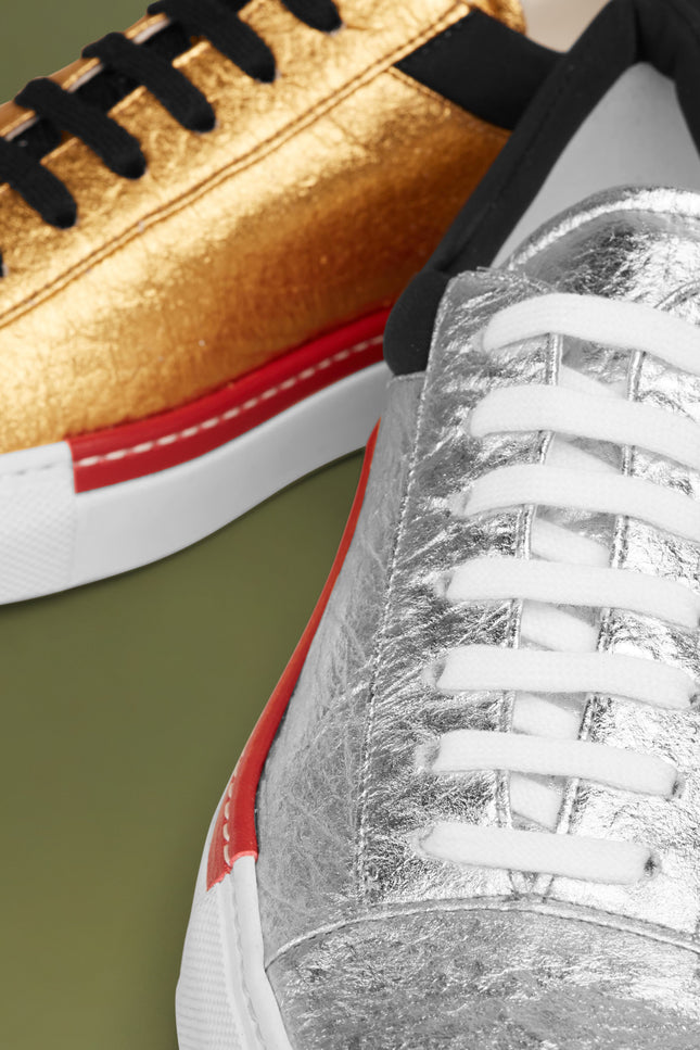 O2 Monde | Asha Sneakers silver