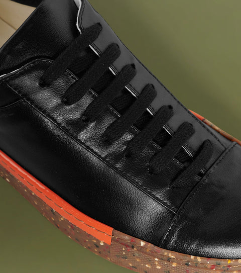 O2 Monde | Asha Sneakers black velvet