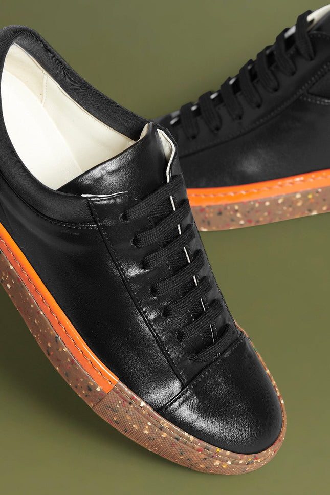 O2 Monde | Asha Sneakers black velvet