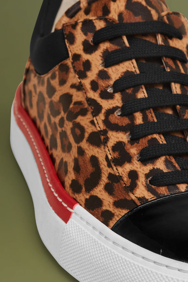 O2 Monde | Asha Sneakers leopard