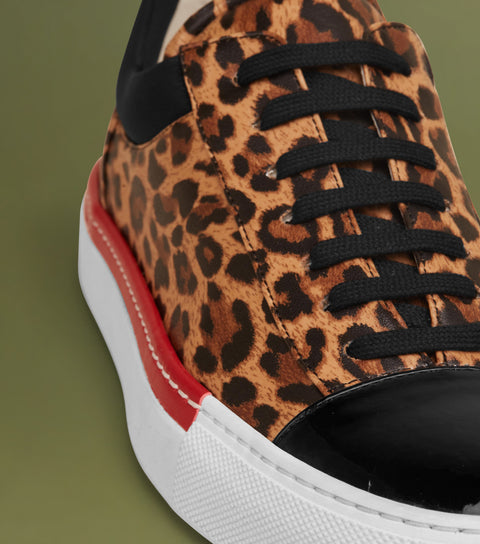 O2 Monde | Asha Sneakers leopard