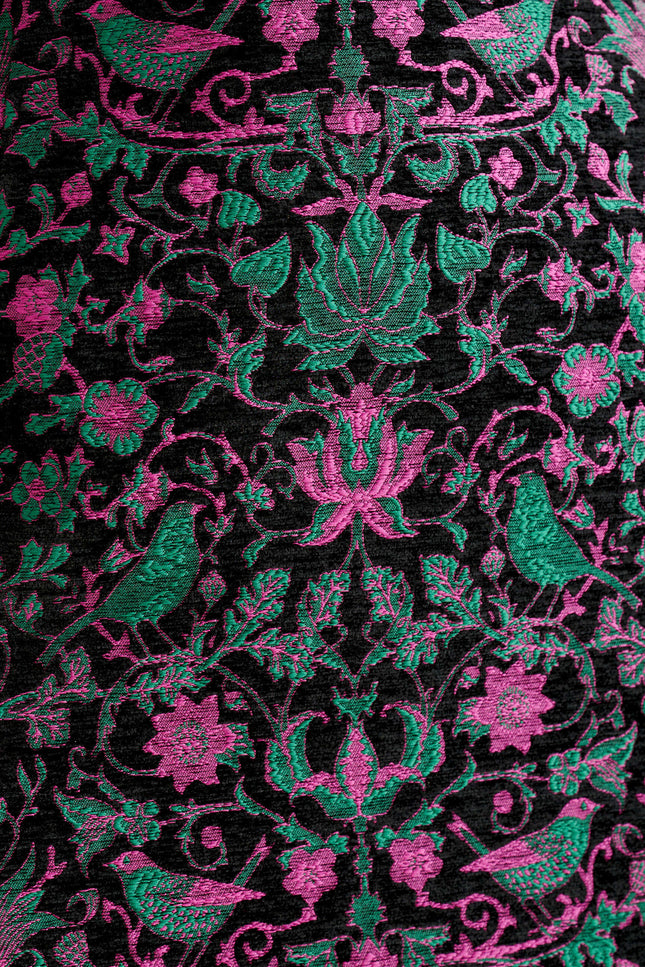 Buffy Belle Plume Jacquard Midi Skirt