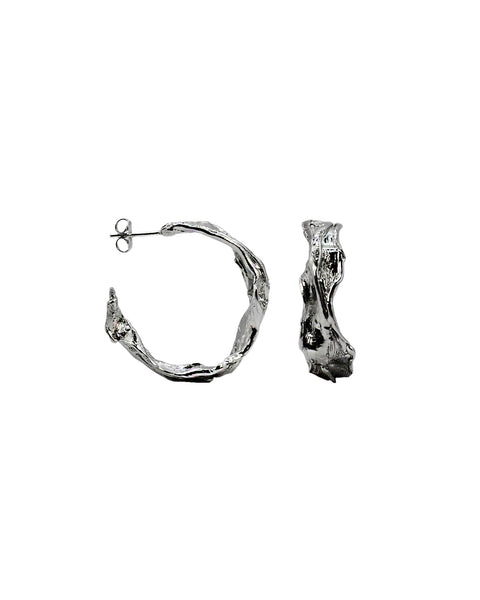 SIMA GINA | Kolczyki kółka Wilting