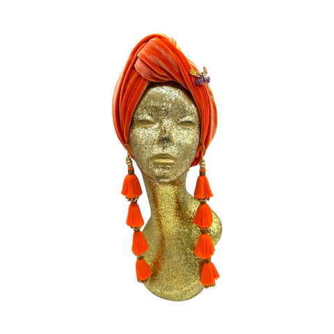 Julia Clancey I Jaffa Dragonfly Dorado Turban