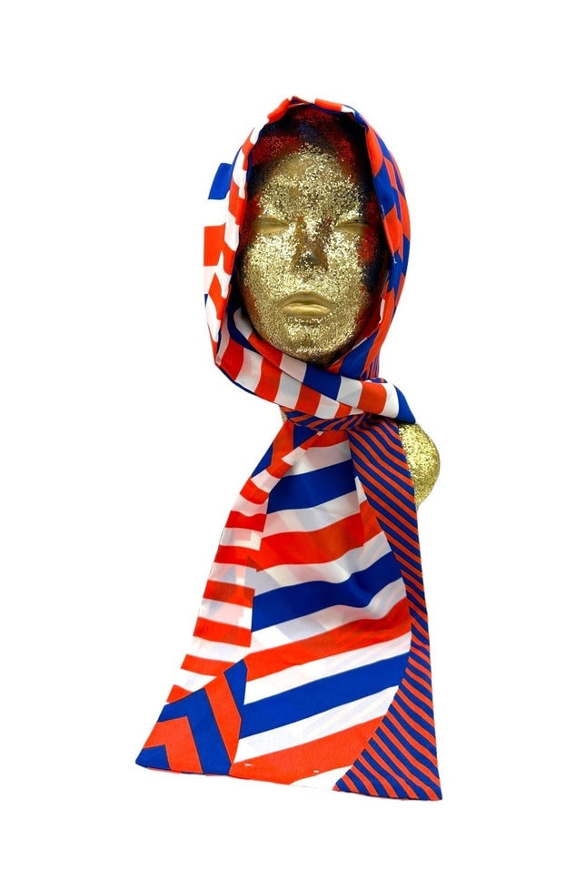 Julia Clancey I  Headscarf Print