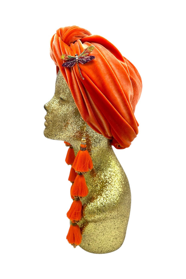 Julia Clancey I Jaffa Dragonfly Dorado Turban