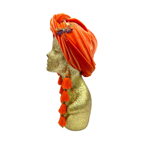 Julia Clancey I Jaffa Dragonfly Dorado Turban