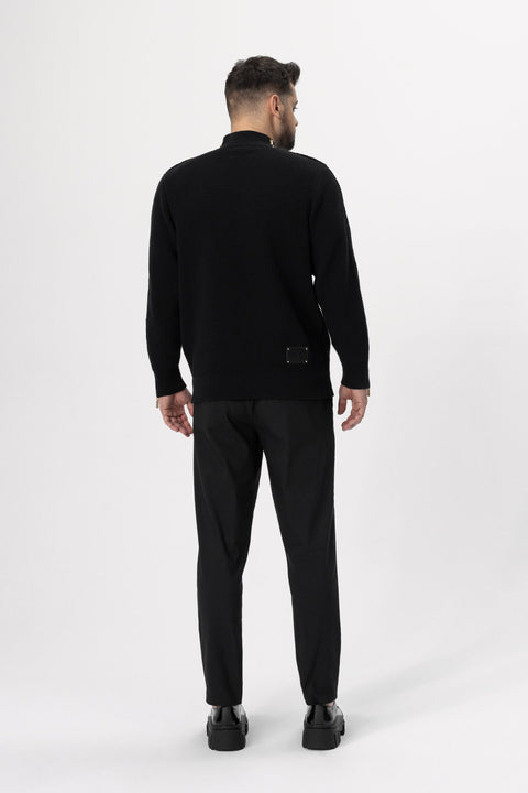 Freisi | Zipped Turtleneck Sweater