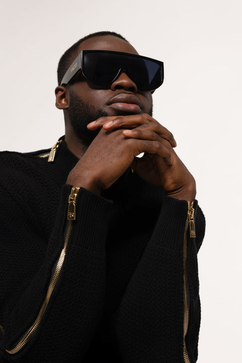 Freisi | Zipped Turtleneck Sweater