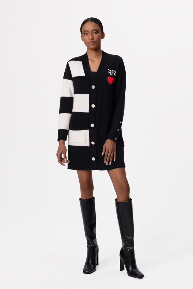Immerse yourself in the epitome of sophistication with Freisi V-Neckline Cardigan