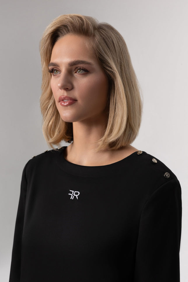 Freisi | Elegant Open-Back Midi Dress
