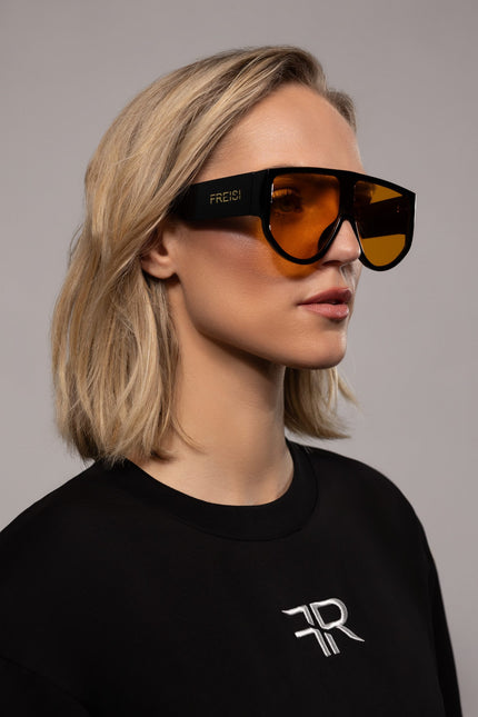 Freisi | Opulent Style Oval Sunglasses