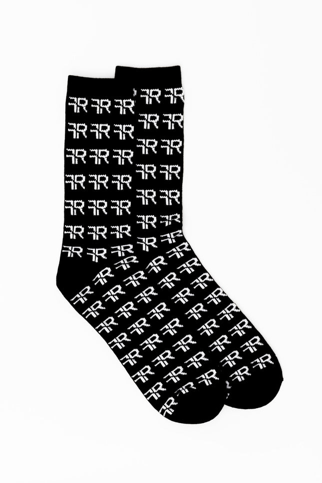 Freisi | Jacquard Knitted Crew Socks