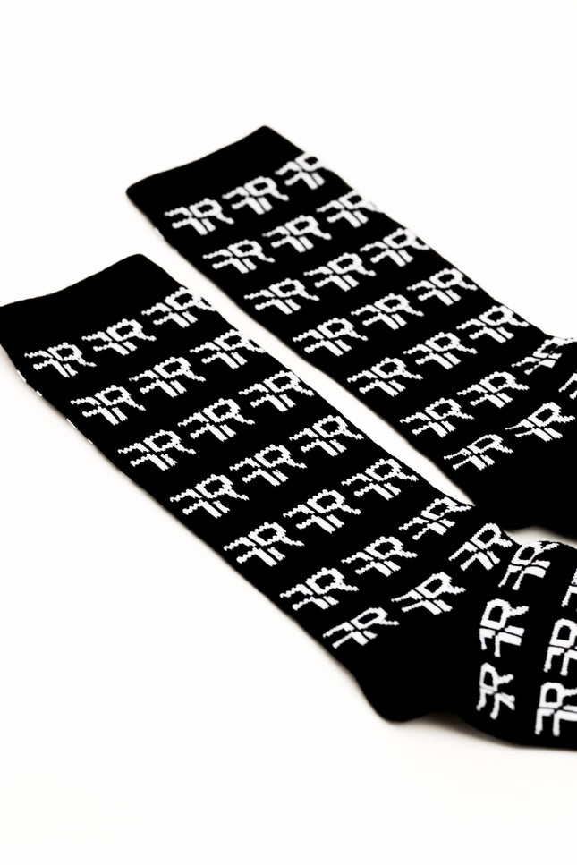 Freisi | Jacquard Knitted Crew Socks