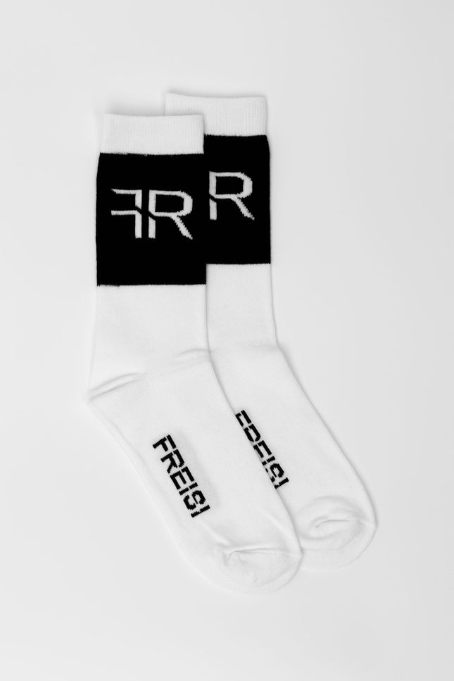 Freisi | Jacquard Knitted Crew Socks