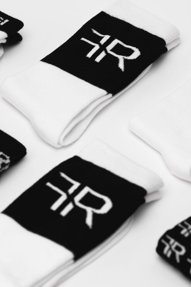 Freisi | Jacquard Knitted Crew Socks