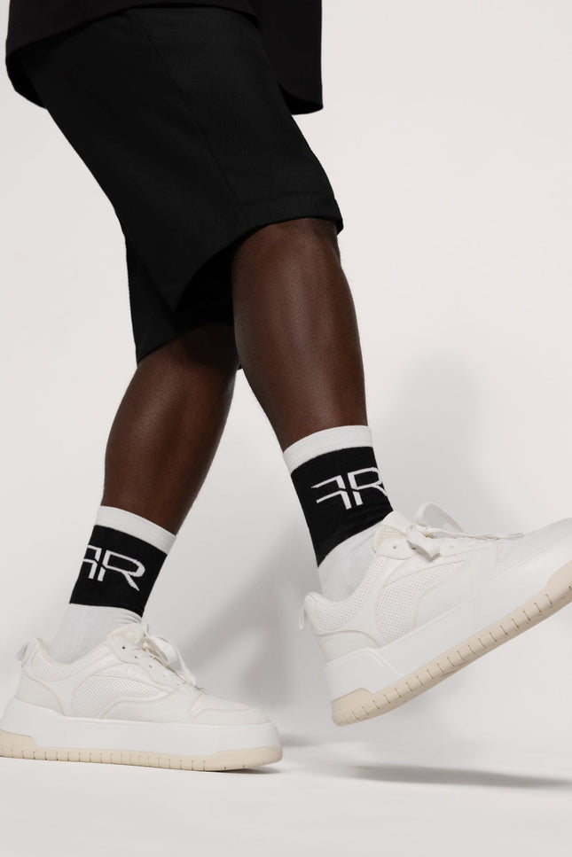 Freisi | Jacquard Knitted Crew Socks