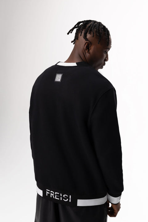 Freisi | Crystal-Encrusted Unisex Sweatshirt