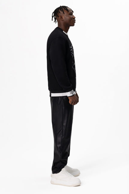 Freisi | Crystal-Encrusted Unisex Sweatshirt