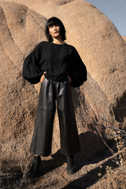 A Perfect Nomad | Trousers Leather Frankie