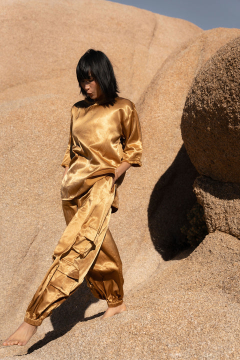 A Perfect Nomad | Cargo Wide Leg Trousers