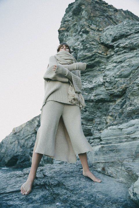 A Perfect Nomad | Native Knit Trousers