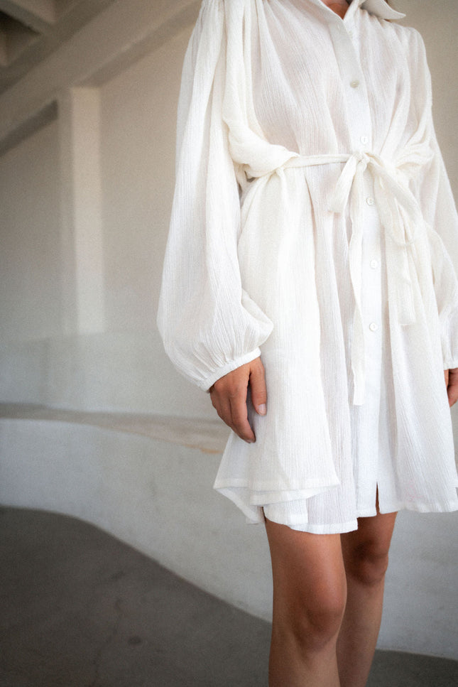 A Perfect Nomad | CRINKLE SHIRT DRESS