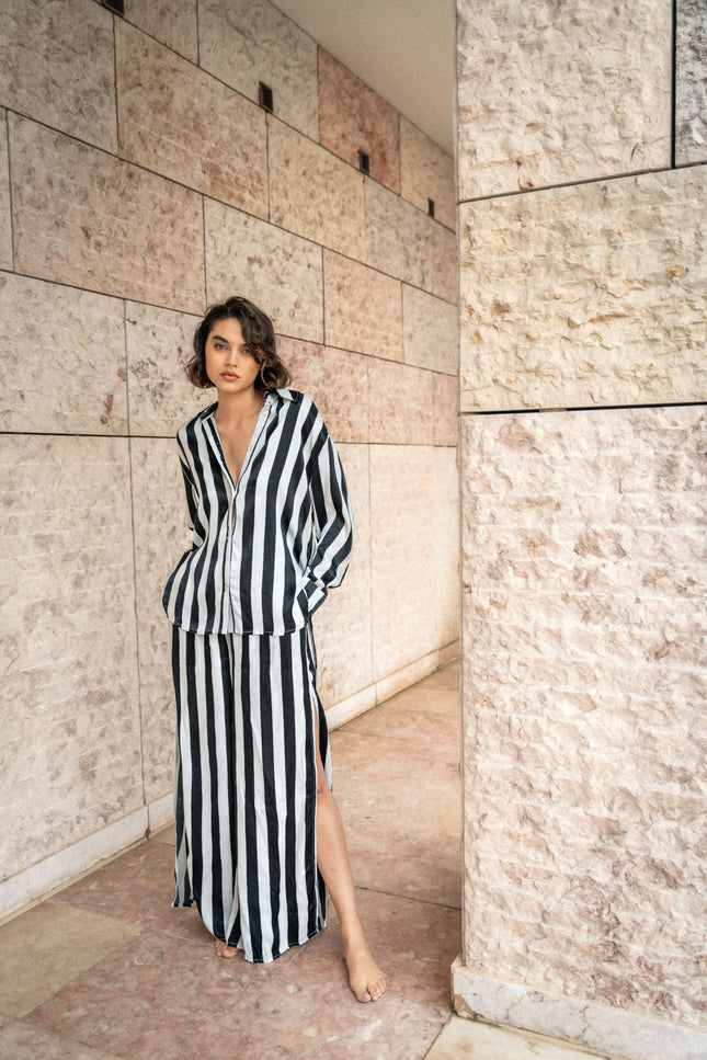 A Perfect Nomad | Evolve Wide Leg Trousers silk