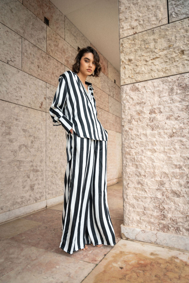 A Perfect Nomad | Evolve Wide Leg Trousers silk
