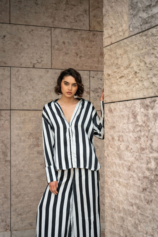 A Perfect Nomad | Evolve Wide Leg Trousers silk