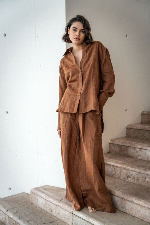 A Perfect Nomad | Evolve Wide Leg Trousers cafe