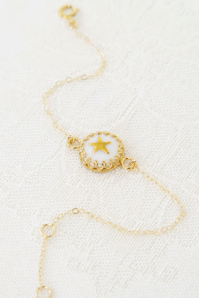Poporcelain | Star Charm Bracelet