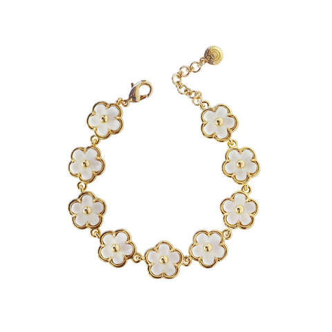 Poporcelain | Daisy Cluster Bracelet
