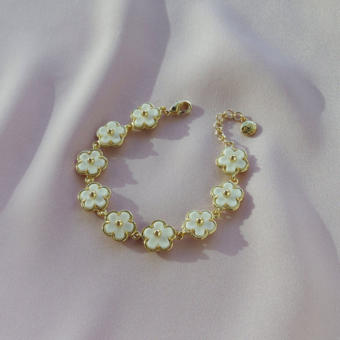 Poporcelain | Daisy Cluster Bracelet