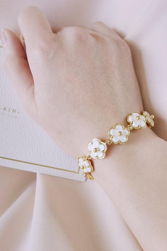 Poporcelain | Daisy Cluster Bracelet