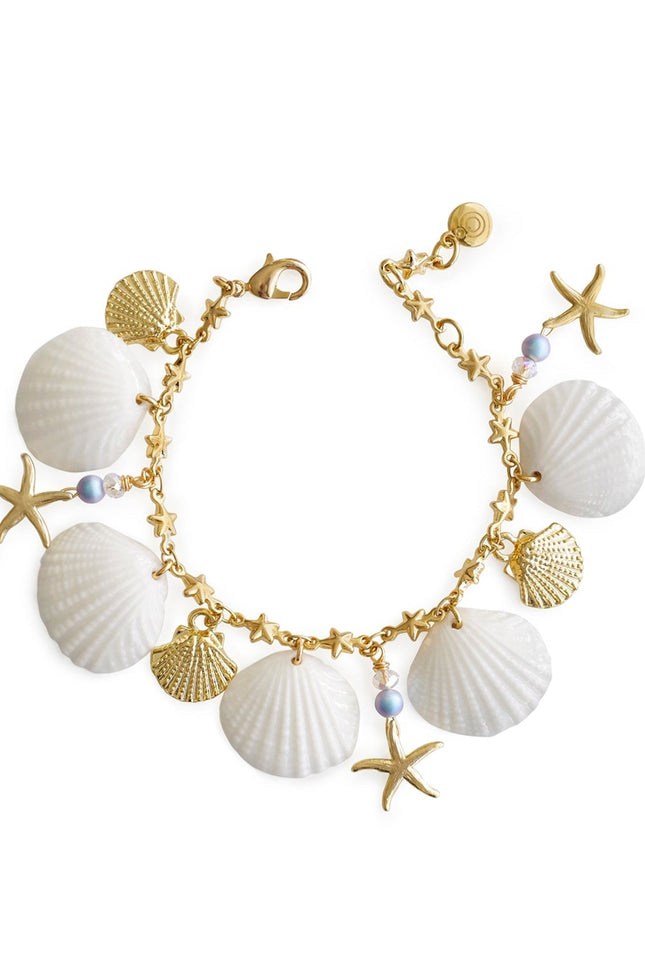 Poporcelain | Little Mermaid Seashell Bracelet