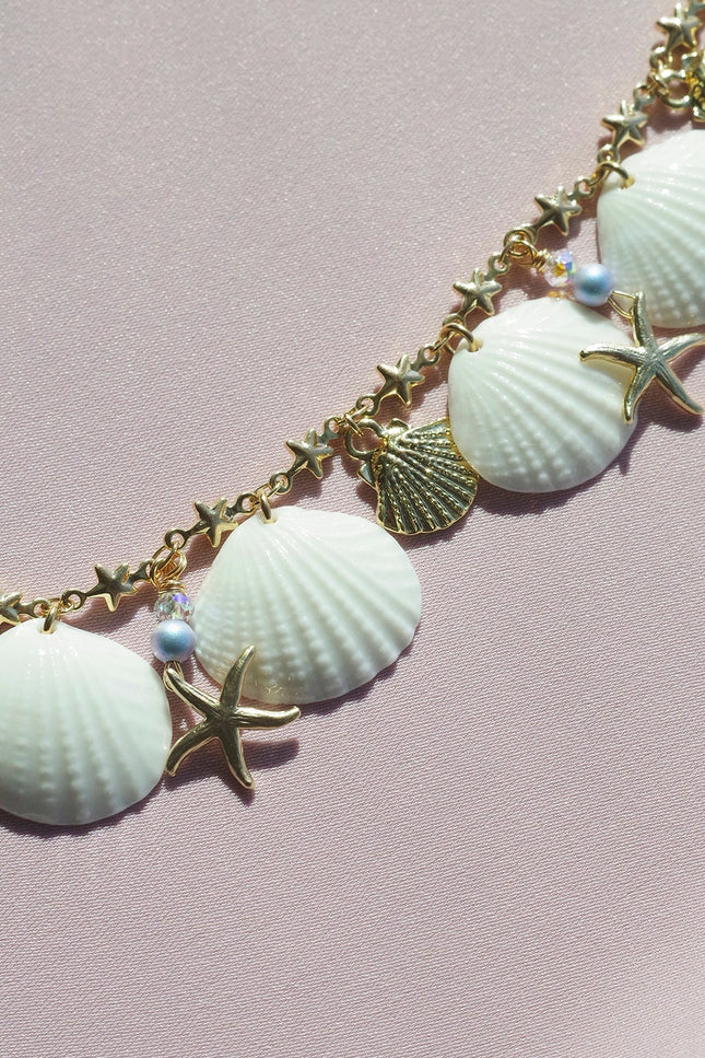 Poporcelain | Little Mermaid Seashell Bracelet