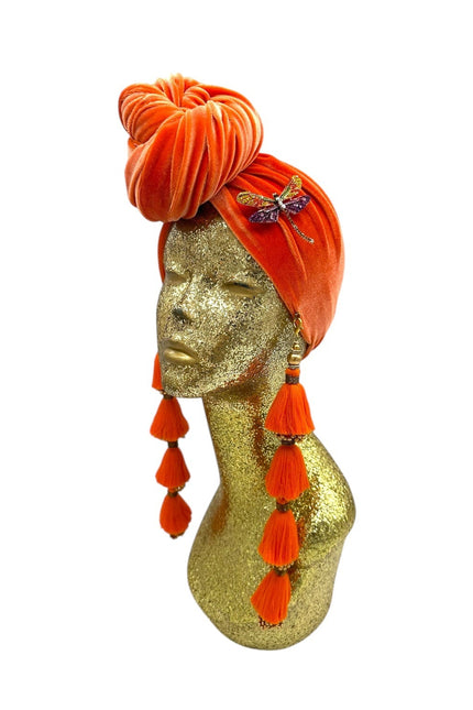 Julia Clancey I Jaffa Dragonfly Dorado Turban