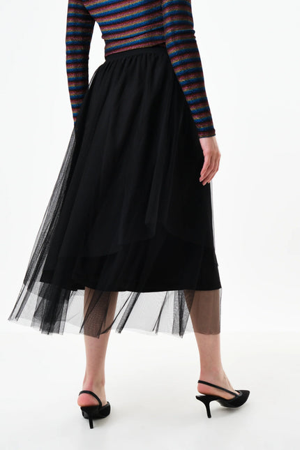 Bertin Tulle Midi Skirt - Detail 1