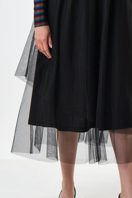 Bertin Tulle Midi Skirt - Detail 2