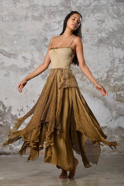Zhenabia | Sukienka maxi Bloom