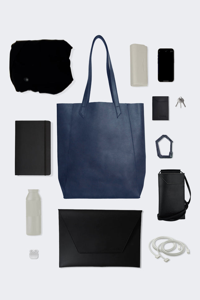 Minimalists Bag - vegan navy blue