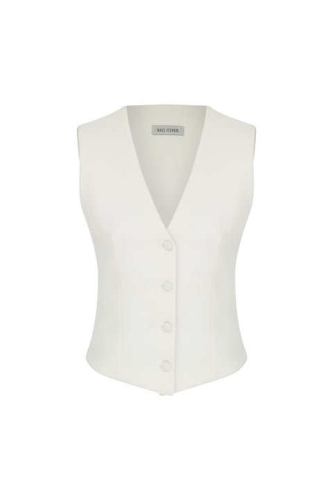 Nazli Ceren | Brita Linen Vest