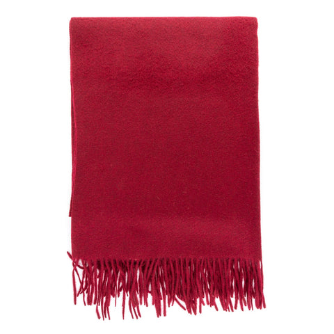 Bel Cashmere | Estola/ Bufanda grande con flecos burdeos