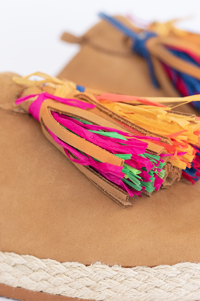 Entrudo | Espadrilles Baçal Raffia camel
